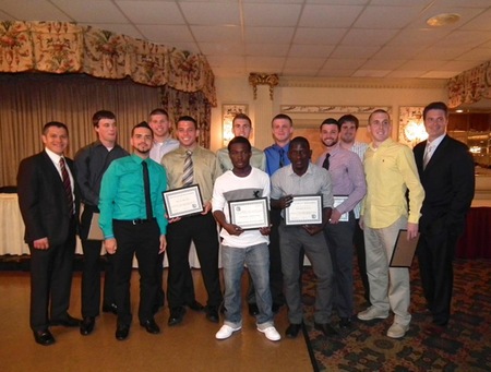 Here are award winners of our Men's Soccer team from 2012