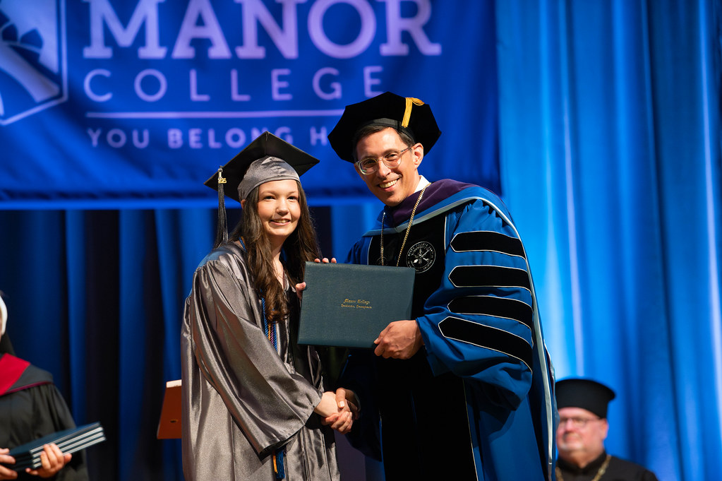 MANOR COLLEGE STUDENT-ATHLETES RECEIVE THEIR DEGREES AT THE 74TH COMMENCEMENT